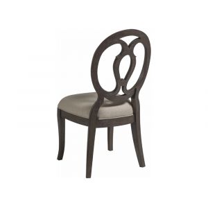 Artistica Home - Cohesion Program Axiom Side Chair (Set of 2) - Brown - 01-2005-880-39-01