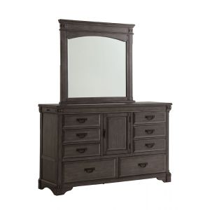 Avalon Furniture - Aspen Village Dresser and Mirror - B09862 D_M