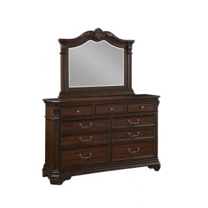 Avalon Furniture - Devonshire Dresser and Mirror - B00257 D_M