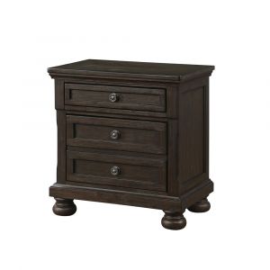 Avalon Furniture - Lauren Nightstand with Usb and Hidden Drawer - B02255 N