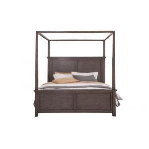 Avalon Furniture - Modern Farmhouse  King Canopy Bed