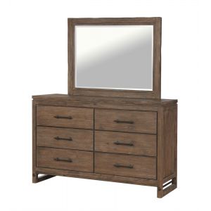 Avalon Furniture - Round Rock Dresser and Mirror - B00149 D_M