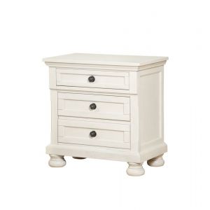 Avalon Furniture  -  Stella Nightstand with Usb and Hidden Drawer  - B01163 N-C
