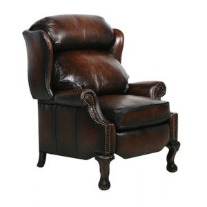 BarcaLounger - Danbury Recliner Stetson Coffee Leather - 74199540741