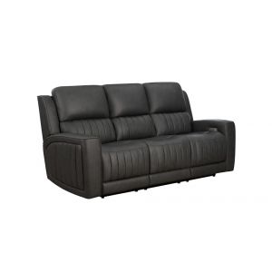 BarcaLounger - Pierce Zero Gravity Power Reclining Sofa w/Power Head Rests, Power Lumbar & Table in Dark Grey - 39PHL1303376196