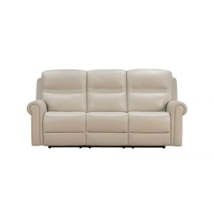 BarcaLounger - Remington Power Reclining Sofa w/Power Head Rests & Drop Table in Shoreline Cream - 39PH1302376282