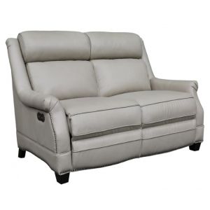 BarcaLounger - Warrendale Power Reclining Loveseat with Power Head Rests Shoreham Cream Leather - 29PH3324570081