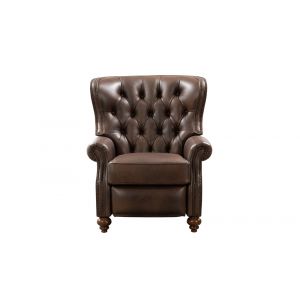 BarcaLounger - Writer's Chair Push Thru The Arm Recliner Worthington Cognac - 71226546085