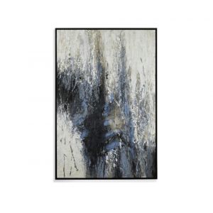 Bassett Mirror - Blue Quiet Canvas Art - 7300-805EC