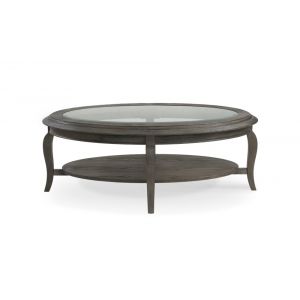 Bassett Mirror - Raiden Oval Cocktail Table - 3266-LR-140EC