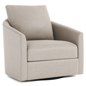 Bernhardt - Astoria Fabric Swivel Chair Cream - N902SEA