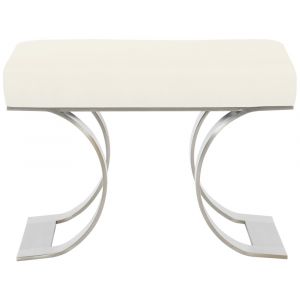 Bernhardt - Axiom Bench With Solid Stainless Steel Frame - 381506