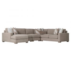 Bernhardt - Dawkins Fabric Sectional - Left Arm Chaise - K1922