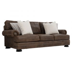 Bernhardt - Foster Leather Sofa Brown - 5377LMO