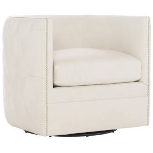 Bernhardt -  Palazzo Leather Swivel Chair - 212SLFO