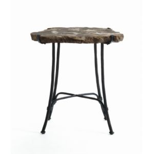 Bernhardt - Petrified Wood Slab Side Table - 323125