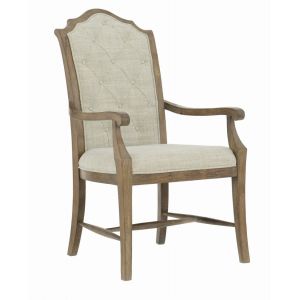 Bernhardt - Rustic Patina Arm Chair in Peppercorn Finish - 387562D