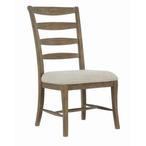 Bernhardt - Rustic Patina Ladderback Side Chair in Peppercorn Finish - 387555D