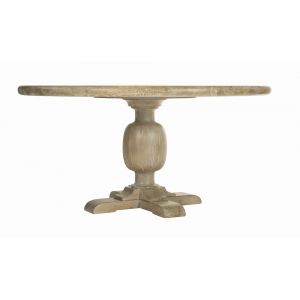 Bernhardt - Rustic Patina Round Dining Table in Sand Finish - K1277