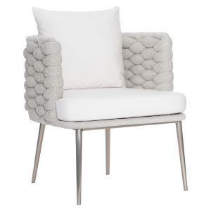 Bernhardt - Santa Cruz Outdoor Arm Chair in Nordic Grey - X02545Q