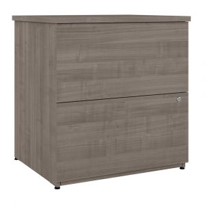 Bestar - Logan 28W 2 Drawer Lateral File Cabinet in Silver Maple - 146600-000142