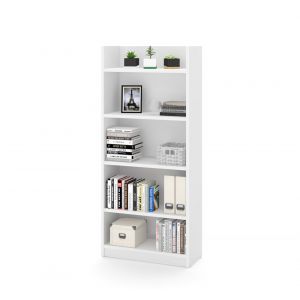 Bestar - Pro-Linea 30W Standard Bookcase in White - 120700-1117
