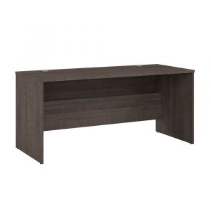 Bestar - Ridgeley 65W Desk Shell in Medium Gray Maple - 152400-000141