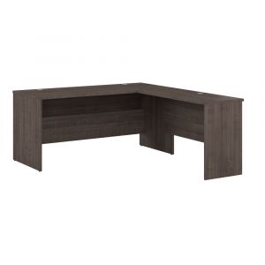 Bestar - Ridgeley 65W L Shaped Desk in Medium Gray Maple - 152855-000141
