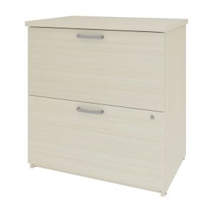 Bestar - Universel 29W Lateral File Cabinet in White Chocolate - 46630-1131