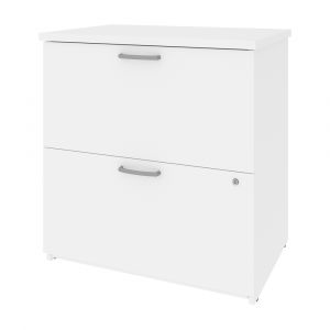 Bestar - Universel 29W Lateral File Cabinet in White - 46630-1117