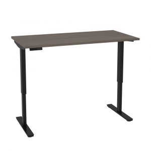 Bestar - Universel 30� X 60� Standing Desk in Bark Grey - 65867-47