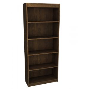 Bestar - Universel 30W Standard Bookcase in Chocolate - 65715-000069