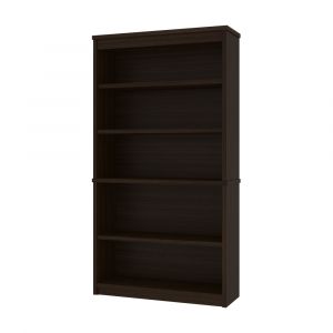 Bestar - Universel 36W Bookcase in Dark Chocolate - 44700-79