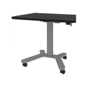 Bestar - Universel 36W X 24D Small Standing Desk in Black - 165856-000018