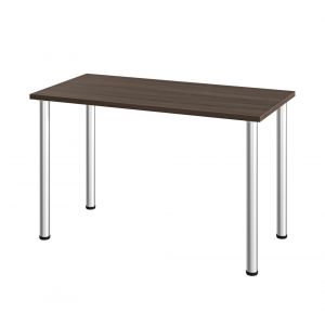 Bestar - Universel 48W Table Desk with Round Metal Legs in Antigua - 65852-52