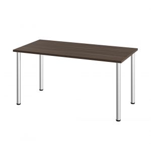 Bestar - Universel 60W Table Desk with Round Metal Legs in Antigua - 65862-52