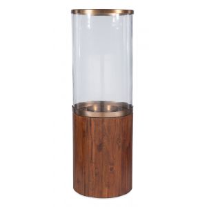 BOBO Intriguing Objects by Hooker Furniture - Cylindrical Stormlight Altedo Candleholder - Large - BI-6050-0149