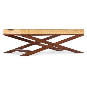 BOBO Intriguing Objects by Hooker Furniture - Dense Cocktail Table w/ Wooden Legs - BI-4014-0024