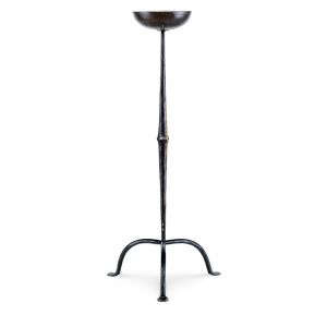 BOBO Intriguing Objects by Hooker Furniture - Hand Hammered Iron Lorenzon Candle Stand - Small - BI-6050-0059