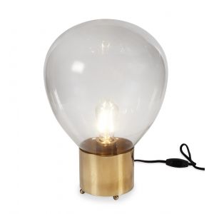 BOBO Intriguing Objects - Industrial Gold Light Bulb Lamp - Large - BI-7057-0006