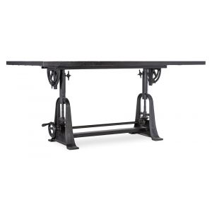 BOBO Intriguing Objects - Iron Printers Rectangle Axle Dining Table - BI-3043-0018-K1