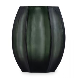 BOBO Intriguing Objects by Hooker Furniture - Loire Light Green Steel Glass Vase - Small - BI-6050-0010