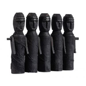 BOBO Intriguing Objects by Hooker Furniture - Pair Of 5 Pieces Wooden Puppets Dcor - BI-6073-0001