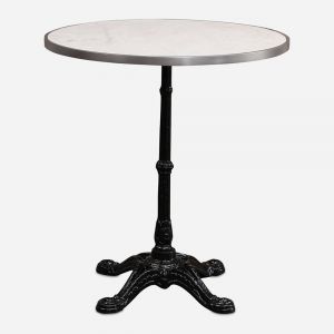 BOBO Intriguing Objects - Parisian Bistro Table w/ Round White Marble Top - BI-3043-0011-K3