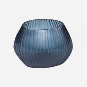 BOBO Intriguing Objects by Hooker Furniture - Seine Indigo Tealight Vase - BI-6050-0009