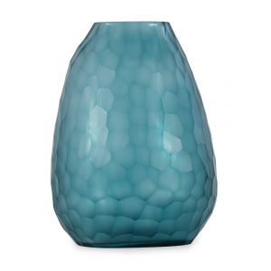 BOBO Intriguing Objects by Hooker Furniture - Somme Tall Petrol Glass Vase - BI-6050-0025
