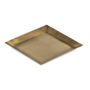 BOBO Intriguing Objects - Square Antique Brass Tray - BI-6055-0007