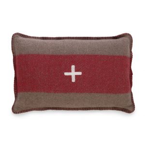 BOBO Intriguing Objects by Hooker Furniture - Swiss Army Pillow Cover 14x20 Brown/Red - BI-9065-0009