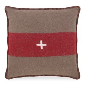 BOBO Intriguing Objects by Hooker Furniture - Swiss Army Pillow Cover 24x24 Brown/Red - BI-9065-0001