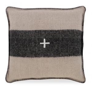 BOBO Intriguing Objects by Hooker Furniture - Swiss Army Pillow Cover 24x24 Cream/Black - BI-9065-0002